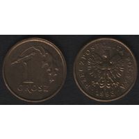 Польша y276 1 грош 1993 год (mw) (_alb2