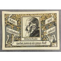 Нотгельд Брауншвейг 1 марка 1921 год. Веймарская республика