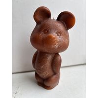 Олимпийский мишка пластмассовая игрушка