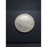 2 злотых 1932 "Ядвига"