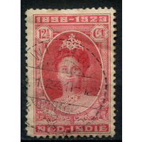 Нидерландская Индия - 1923г. - 25 лет правления королевы Вильгельмины, 12 1/2 с - 1 марка - гашёная [Mi 150]. #3-WB-91-KS-2