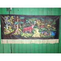 Старый прикроватный коврик из СССР-БССР