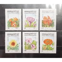 Камбоджа. 1983 год. Флора. Цветы (1292)