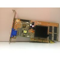Видеокарта ASUS V7100T NVIDIA GeForce2 MX 32, AGP - Лот N30