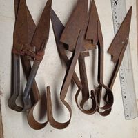 Ножницы для стрижки овец. Германия, РИ, СССР. Клеймо