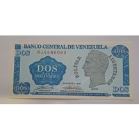 2 боливара. 1989 г.Венесуэла .