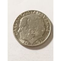 Швеция 1 крона 1991