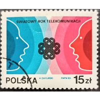 Польша 1983. Международный год телекомунникации