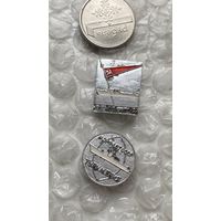 Значки Морфлот СССР, 2 шт