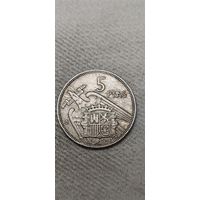 Испания 5 песет 1957 (65)