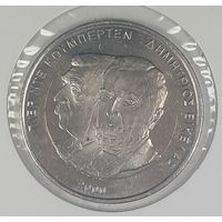 Греция 500 драхм 2000г  XXVIIIлетние Олимп. Игры,Афины 2004-Президент Викелас и Барон Кубертен