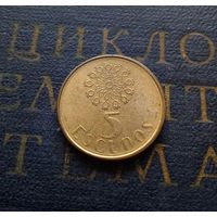5 эскудо 1991 Португалия #01