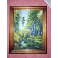 Картина маслом, пейзаж .Распродажа предметов искусства