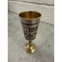 Серебрянная рюмка времён СССР. 875 проба.(3) Распродажа коллекции!!!