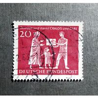 Марка Германия 1963 год