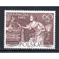 День почтовой марки Польша  1963 год серия из 1 марки