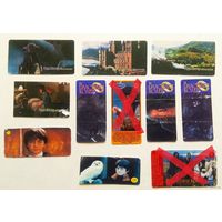 "Властелин колец" + "Гарри Поттер". Наклейки от жвачки #17. Цена за одну наклейку (см. описание)