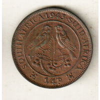 Южная Африка 1/4 пенни 1943