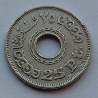 Египет 25 пиастров. 1993