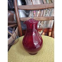 Графин Красное стекло