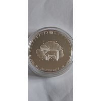 20 рублей 2025. Загадки серии белорусский детский фольклор. Республика Беларусь серебро
