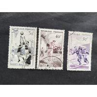 Франция  1956 3м