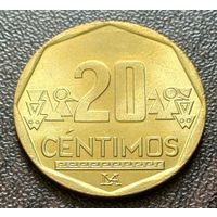 Перу 20 сентимо, 2019    ( 1-7-4 )