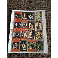 Аджман Живопись 16 марок