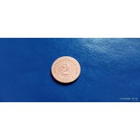 2 пфеннига 1875 год Германия С (Состояние на фото)