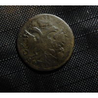 Денга 1731. Красивый перечекан