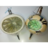 Ёлочные игрушки - Фонарики . СССР .