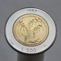 Сан-Марино 500 лир 1983 Ядерная угроза