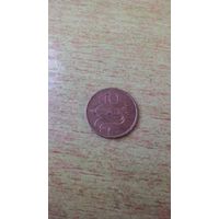 Исландия, 10 эйре 1981.