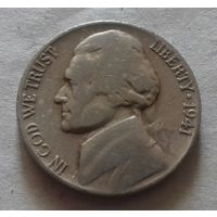 5 центов, США 1941 D