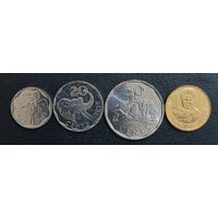 Эсватини (Свазиленд) 10, 20, 50 центов, 1 лилангени 2015 года (набор 4 монеты).