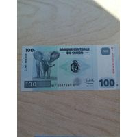 Конго 100 UNC с рубля