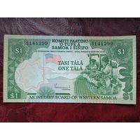 1 тала Самоа 1980 г. Репринт 2020 г.