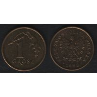 Польша y276 1 грош 1999 год (mw) (_alb2