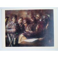 Соцреализм. Финогенов. Никита Изотов инструктирует шахтеров