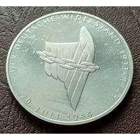 Германия 10 марок, 1994 50 лет с момента покушения на Адольфа Гитлера ( 1-14-5 )