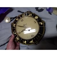 Механические настенные часы SIECO "Знаки зодиака" ГДР времен СССР