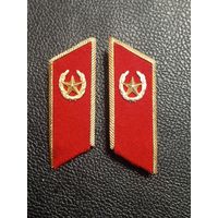 Петлицы парадные офицера ВС СССР 60е года на усах