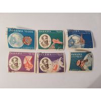 Полная серия марок "Жюль Верн - вклад Франции в исследованиекосмоса"