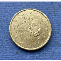 Испания 50 евроцентов 2019