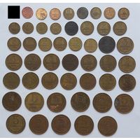СССР 83 разные монеты по годам