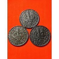 Польша II Республика (1919-1939) 2 гроша 1928 г., без мц.