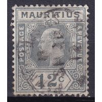 28.BrKM. Великобритания. Колонии. Маврикий. Эдуард. Стандарт. 12C. 1910 г. Mi.#139.