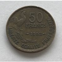 Франция Четвертая республика 50 франков 1952 Париж