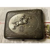 Портсигар "Жокей, скачки" с 1 р