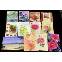 Открытки С днём Рождения винтаж Австралия 70-е годы ТОРГ